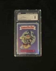 Garbage Pail Kids 2013 Chrome 1 Refractor #16b Haggy Maggie NM/MINT CGC (8011) 8 - Picture 1 of 4