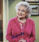 Betty White Signed GOLDEN GIRLS Color STUDIO ShOT Classic RP 8X10 Photo
