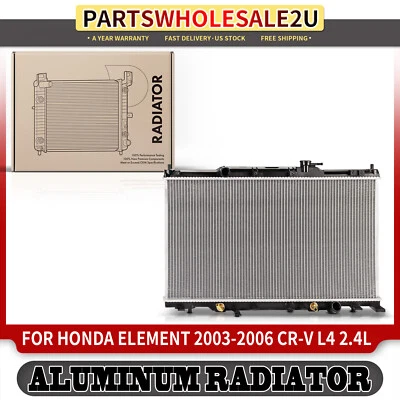 Radiator with Transmission Oil Cooler for Honda CR-V 2002-2006 Element 2003-2006 - Image 1 of 4
