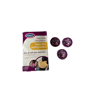 Urnex Coffee Maker and Espresso Machine Cleaning Capsules - 3 Capsules - Picture 1 of 7
