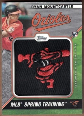 2021 TOPPS SPRING TRAINING CAP LOGOS #STCLRMO RYAN MOUNTCASTLE #67/70 - Image 1 of 2