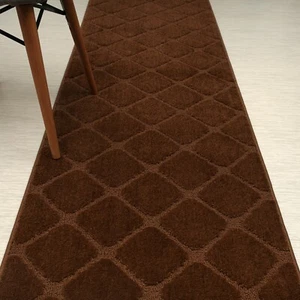 Alfombra de corredor de pasillo de tamaño personalizado, antideslizante, 26 de ancho X su elección de longitud - Imagen 1 de 5