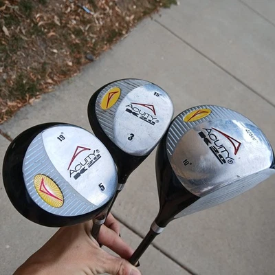 Conjunto de madeira Acuity K20 driver destro 3 e 5 madeira - Imagem 1 de 4