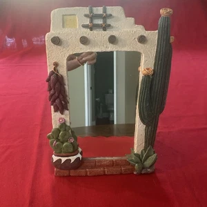 Espejo enmarcado/Astec Southwestern/Cactus - Imagen 1 de 9