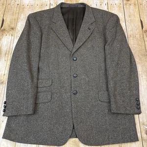 Beretta Hunting Jacket Blazer Sport Coat Wool Multicolor Speckled Size 44 Long - Picture 1 of 9