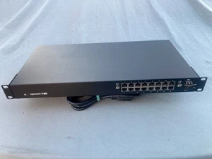 Ubiquiti EdgeSwitch 16 ES-16-150W - 16 Port Gigabit PoE+ and 24v POE Switch. - Afbeelding 1 van 9