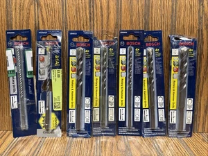 Lotto punte per calcestruzzo Bosch - 7 punte - misura 1/4” 5/32” 5/16” 1/2” - gambo 6” - Foto 1 di 7