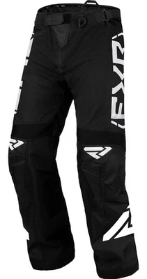 Pantalones de nieve FXR Cold Cross RR para hombre negros/blancos Foto 1 de 2