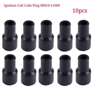New High Quality Sparkplug Cap 10pcs 90919-11009 Black Car Accessories - Picture 1 of 12