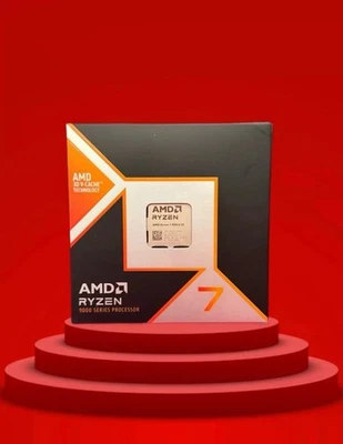 Amd Ryzen 7 9800X3D (4.7 GHz / 5.2 GHz) Processeur Pc Ordinateur Neuf - Image 1 of 2