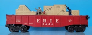 CB22: LIONEL No. 3444 Post War (1957-1959) Erie "Cop & Hobo" Animated Gondola - Bild 1 von 4