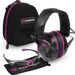Complete Shooting Eye and Ear Protection: Electronic Earmuffs for Shooting, R... - Picture 1 of 9