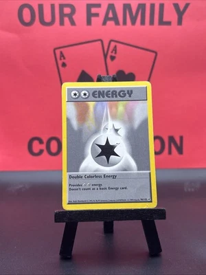 Double Colorless Energy 96/102 Pokemon TCG Shadowless Base Set HP - Image 1 of 4