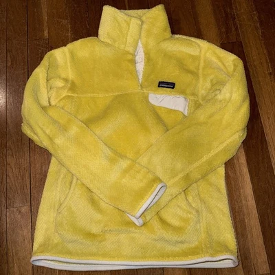 Chaqueta Patagonia Adulto XS Amarilla Snap Polar Difusa Para Mujer’s  Foto 1 de 4
