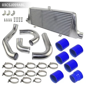Intercooler Kit For Toyota MARK II JZX110 1JZ-GTE 2.5L Torbo 2000-2004 Blue - Picture 1 of 9