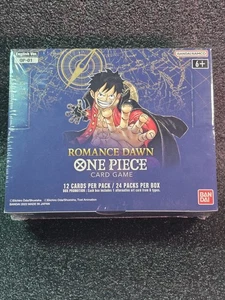 💎NEUWERTIG💎One Piece Romance Dawn OP-01 Englisch Booster Box Sealed - White Bottom - Bild 1 von 5