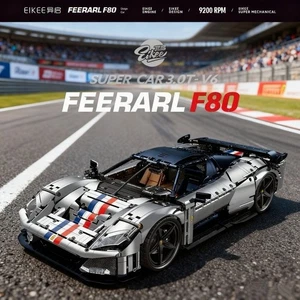 Juego de ladrillos de construcción Ferrari F80 Supercar 4703 piezas - Imagen 1 de 5