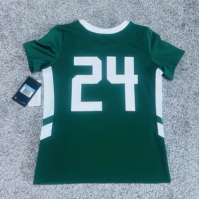 NUEVO CON ETIQUETAS Nike Dri-Fit Intocable Velocidad Verde Lacrosse Jersey Jóvenes Niñas Talla Mediana Foto 1 de 4