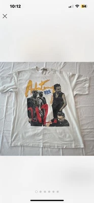 Vintage 1992 U2 Achtung Baby ZOO TV Outside Broadcast Med Calvin Klein Sport Foto 1 de 4