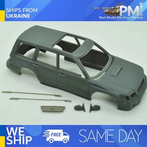 Cuerpo de resina impresión 3D DiOlex DP24021 1/24 Subaru Forester 2000 transkit Hasegawa - Imagen 1 de 4
