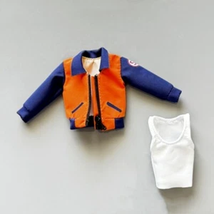 1/12 Custom Orange Jacket w/ White Vest for SH Figuarts Dragon Stars Goku Figure - Picture 1 of 5