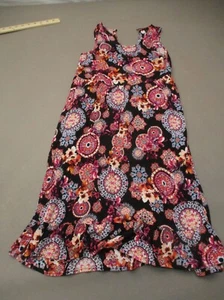 Art Class Size S (6/6X) Girls Round Neck Back Keyhole Sleeveless Shift Dress 691 - Picture 1 of 7