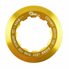 OMNI Racer Worlds Lightest Cassette Lockring Shimano Dura Ace, Sram: 12/13T GOLD