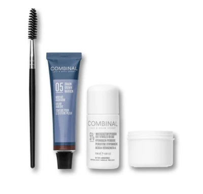 Kit corporal combinado - tinte de cabello castaño para partes privadas del cuerpo Foto 1 de 2