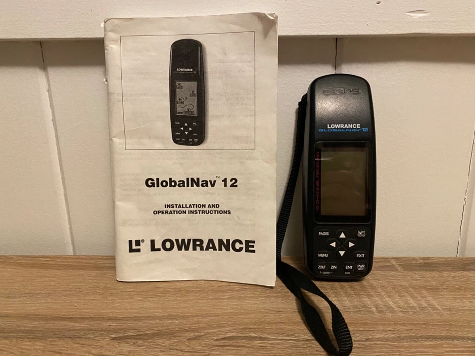 Lowrance GlobalNav 12 Channel Handheld GPS Receiver - Image 1 of 3