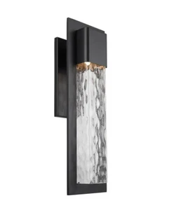 Modern Forms WS-W54020-BK Mist LED 20" Outdoor Wall Light Black - Picture 1 of 3