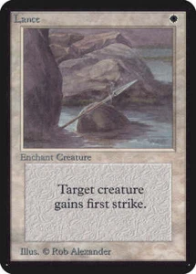 Lance [Limited Edition Alpha] Magic MTG - Picture 1 of 1