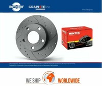 NUOVO Mintex Anteriore Dischi Freno Ventilati Set Coppia-MDC2302