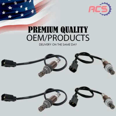 4X Upstream & Downstream Oxygen O2 sensor OEM For Lexus LS460 234-9052 234-9058 — 第 1/4 张图片