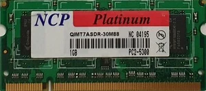 NCP 1Gb DDR2 PC5300 SO-DIMM RAM Memory Module Upgrade for HP DELL Acer Apple Mac - Picture 1 of 1