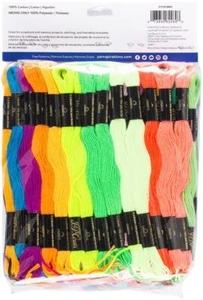 J. P. Coats Coats & Clark 6-Strand Embroidery Floss Jumbo Pack 105/Pkg-Basic,... - Picture 1 of 2