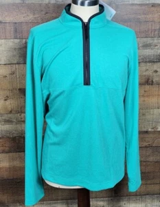 Nike Dri-Fit Victory DJ5474-318 Green 1/2 Zip Sweater Golf Jacket Men's L Large - Picture 1 of 5