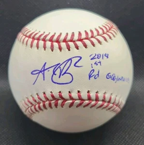 Alec Bohm Philadelphia Phillies Autographed Baseball With 1st Rd Go Shockers PSA - Picture 1 of 6