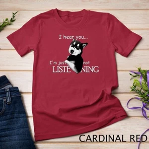 Camisa Husky Siberiano Perro - Camisa Husky - Camiseta Amantes de los Perros Camiseta Unisex - Imagen 1 de 15