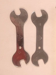 Vintage ATD Bicycle Cone Wrenches 13/14 And 15/16 - Picture 1 of 2