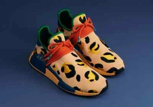 Adidas x Pharrel Williams HU NMD Animal Print Amber Orange Blue HP3221 US 9 - Bild 1 von 8