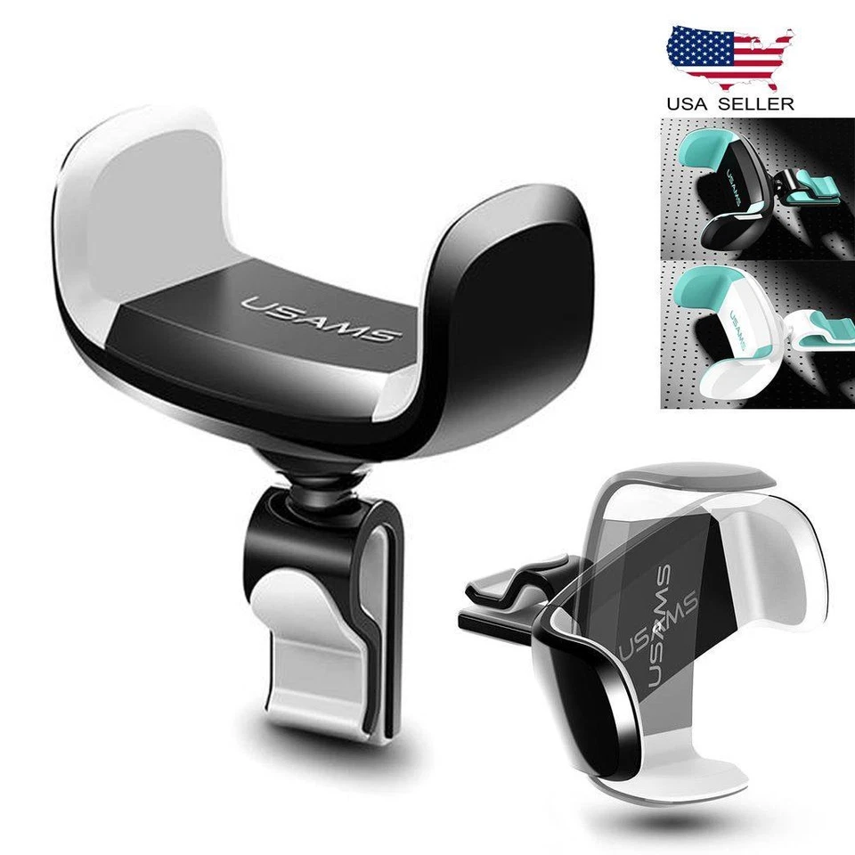 USAMS Car Smart Phone Stand Air Vent Mount Holder 360 Rotatable Support Mobile - Image 1 of 4