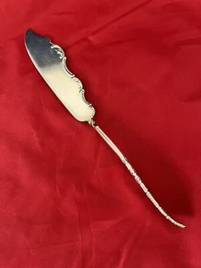 1847 Rogers Bros. A1, Savoyisches Muster 1893 versilbertes Blech verdrehter Griff Fischmesser - Bild 1 von 10