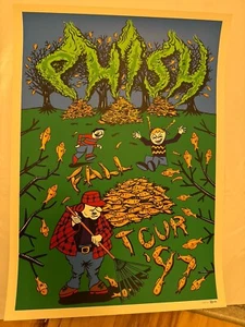 Phish Jim Pollock Fall '97 Clean Up Poster Print LE #xx/1400 - Picture 1 of 1