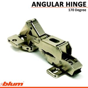 Blum 170 grados Clip-on oculto perezoso Susan bisagra gabinete de cocina puerta plegable - Imagen 1 de 8
