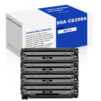 High Yield CE285A 85A Toner compatible for HP LaserJet P1102 P1102W P1102WHP Lot - Image 1 of 4