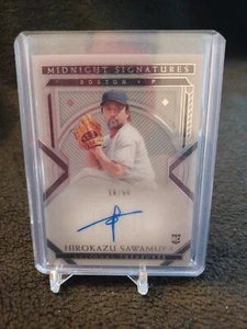 2021 National Treasures HIROKAZU SAWMURA Midnight Signatures #'d 98/99 - Picture 1 of 2