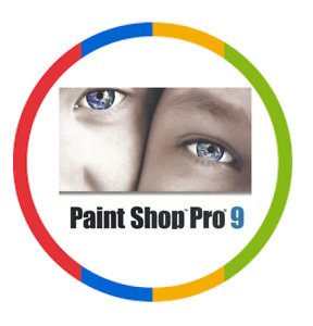 Jasc Software Paint Shop Pro 9 CD (CD-rom) for Windows PC