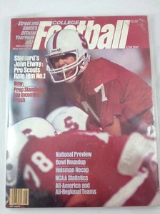 1982 Street and Smith's Football Yearbook- John Elway, Stanford - Picture 1 of 1