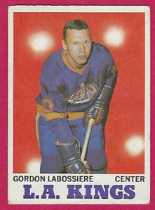 1970-71 Topss Gordon Labossiere # 38 - Kings - Picture 1 of 2