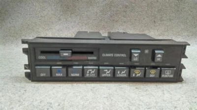 Control de temperatura climático 16125333 para 88-92 OLDSMOBILE CUTLASS SUPREME W186 Foto 1 de 4